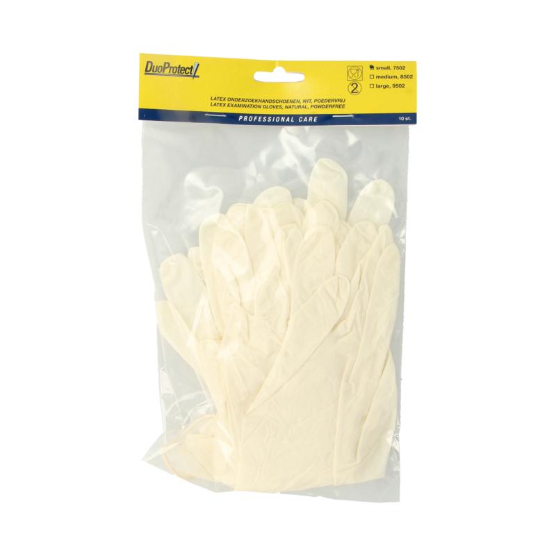 Duoprotect Handschoen Latex Poedervrij S