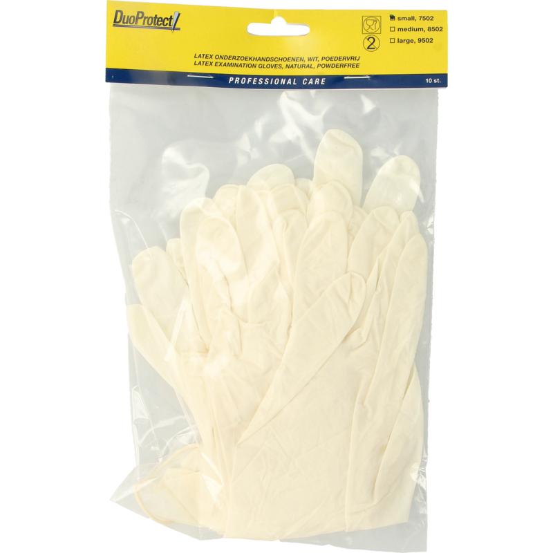 Duoprotect Handschoen Latex Poedervrij S