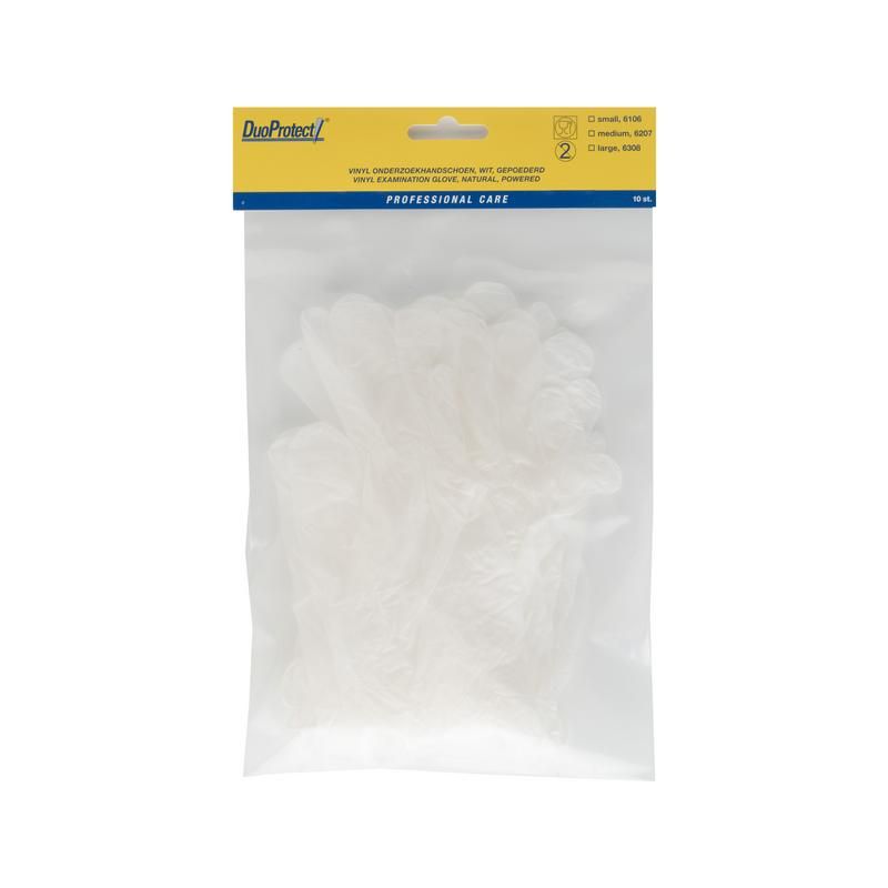 Duoprotect Handschoen Vinyl Large
