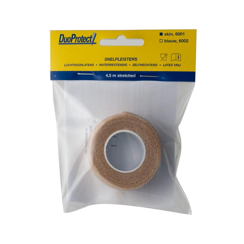 Duoprotect Snelpleisters Huidskleur 4.5 Meter