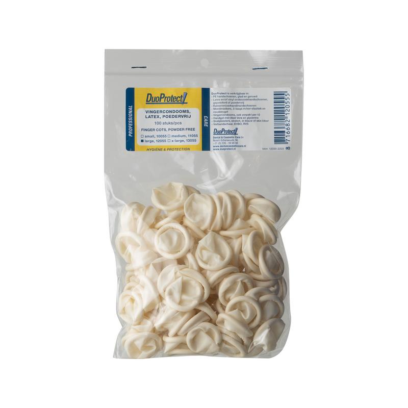 Duoprotect Vingercondoom Maat L