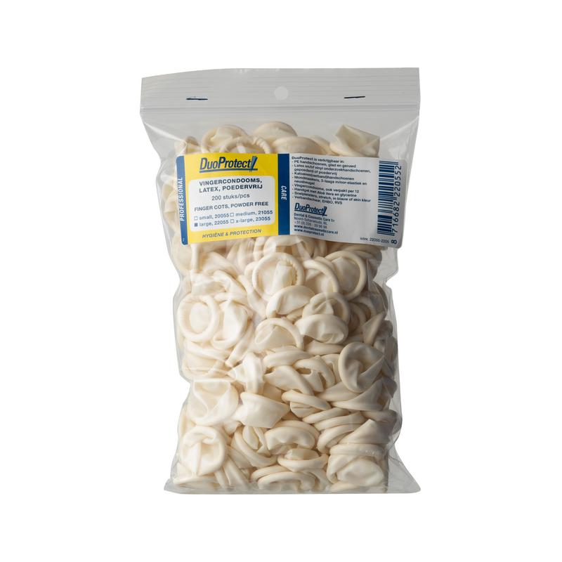 Duoprotect Vingercondoom Maat L