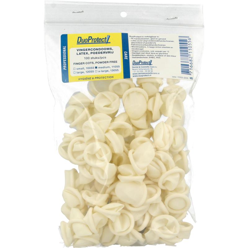 Duoprotect Vingercondoom Maat M