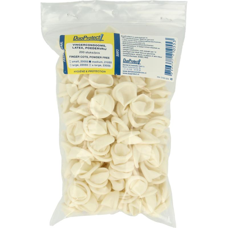 Duoprotect Vingercondoom Maat M