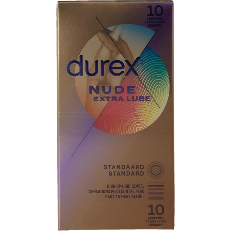 Durex Nude Extra Lube Condooms