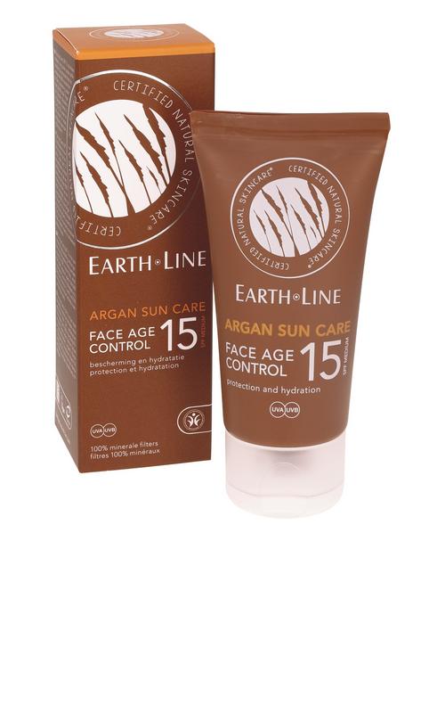 Earth Line Argan Sun Care Face Age Control Spf15