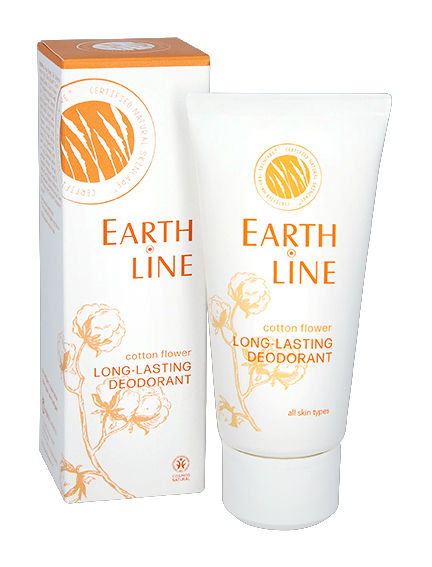 Earth Line Long Lasting Deodorant Cotton Flower