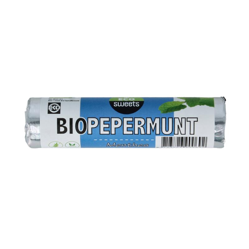 Eco Sweets Pepermuntrolletjes Bio