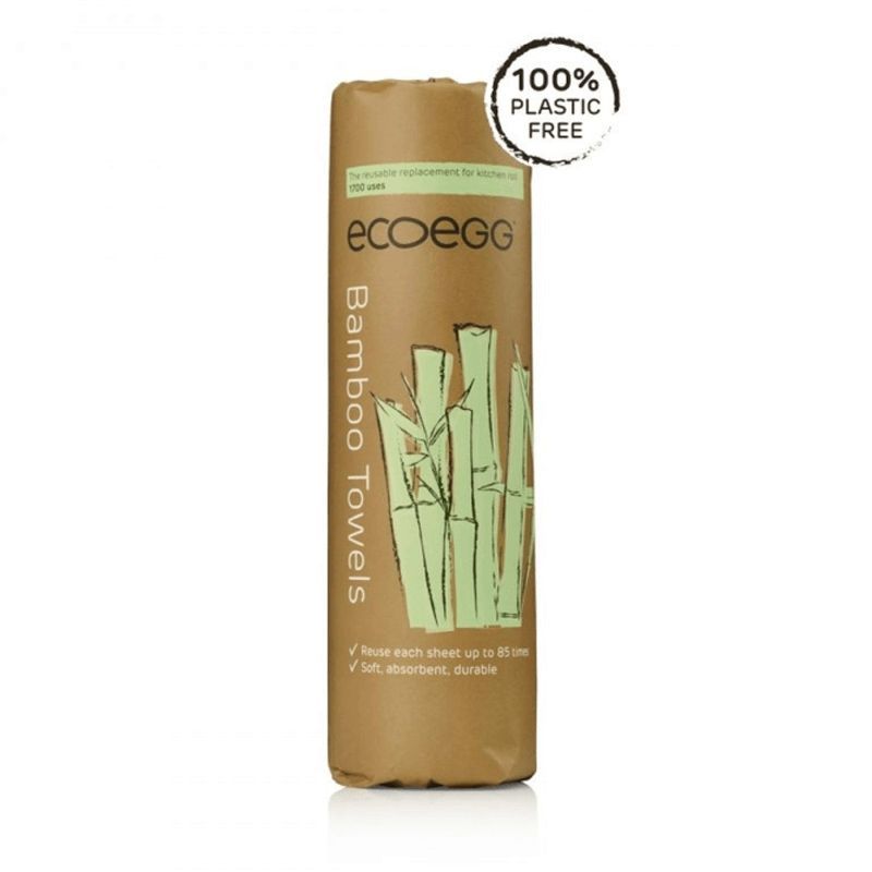 Eco Egg Bamboo Schoonmaakdoekjes Op Rol