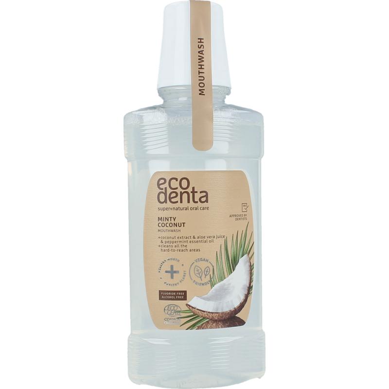 Ecodenta Mondwater Munt Kokos Bio