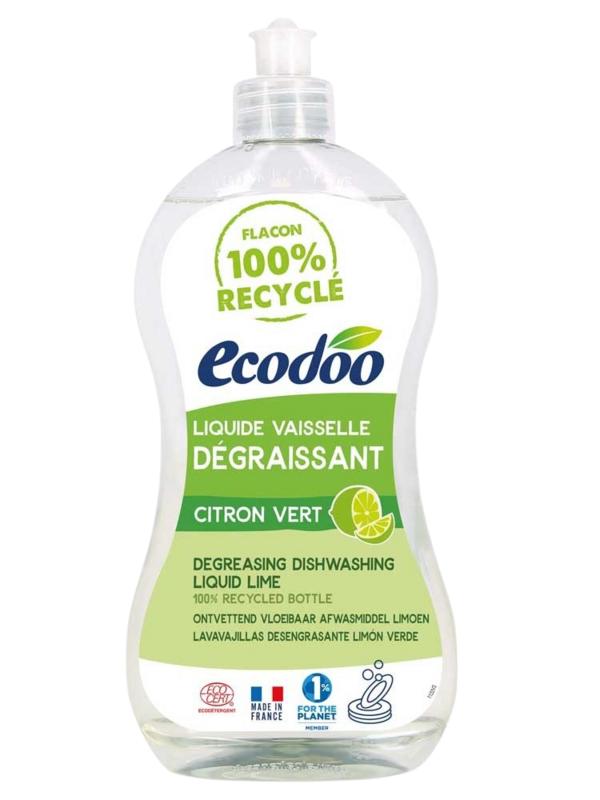 Ecodoo Afwasmiddel Vloeibaar Ontvettend Limoen Eco