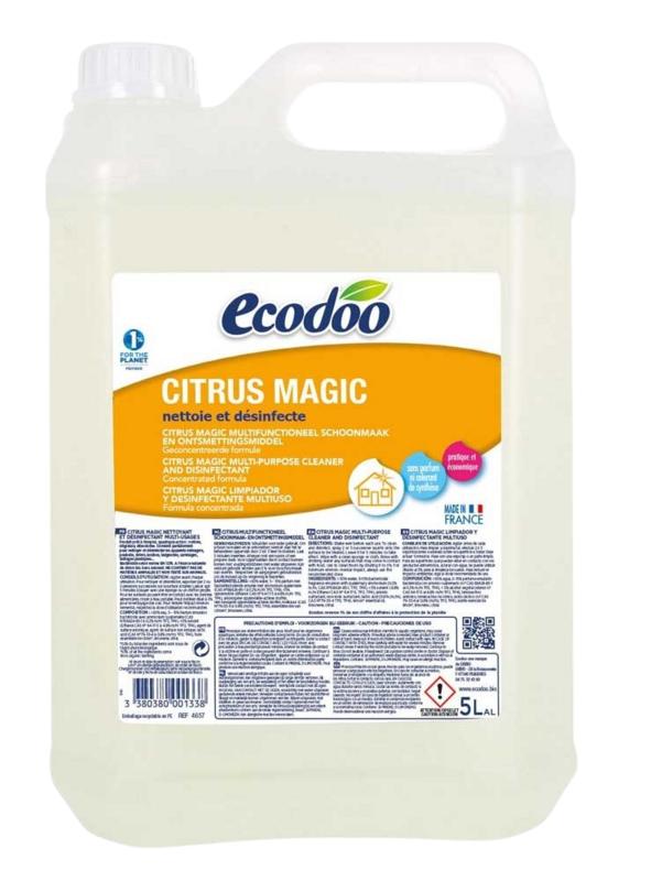 Ecodoo Schoonmaakmiddel Citrus Navul Jerrycan Bio