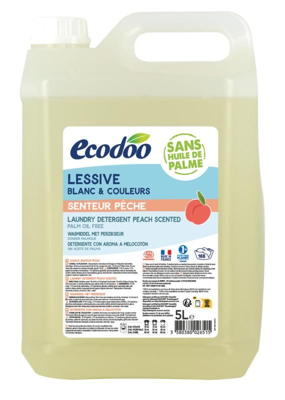 Ecodoo Wasmiddel Geconcentreerd Perzik Bio