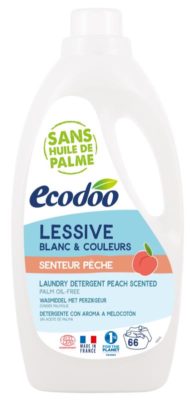 Ecodoo Wasmiddel Vloeibaar Perzik Bio
