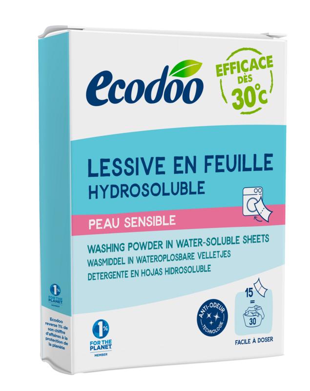 Ecodoo Wasstrips Laundry Sheets Gevoelige Huid Eco