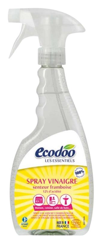 Ecodoo Witte Alcoholazijn Met Frambozengeur Spray Bio
