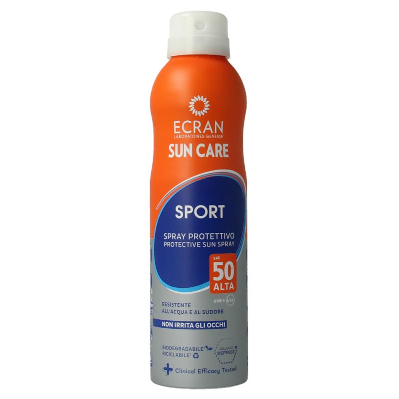 Ecran Sun Milk Spray Invisible Sport Spf50