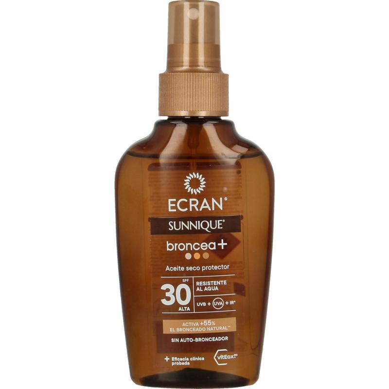 Ecran Sunnique Aceite Broncea+ Spf30