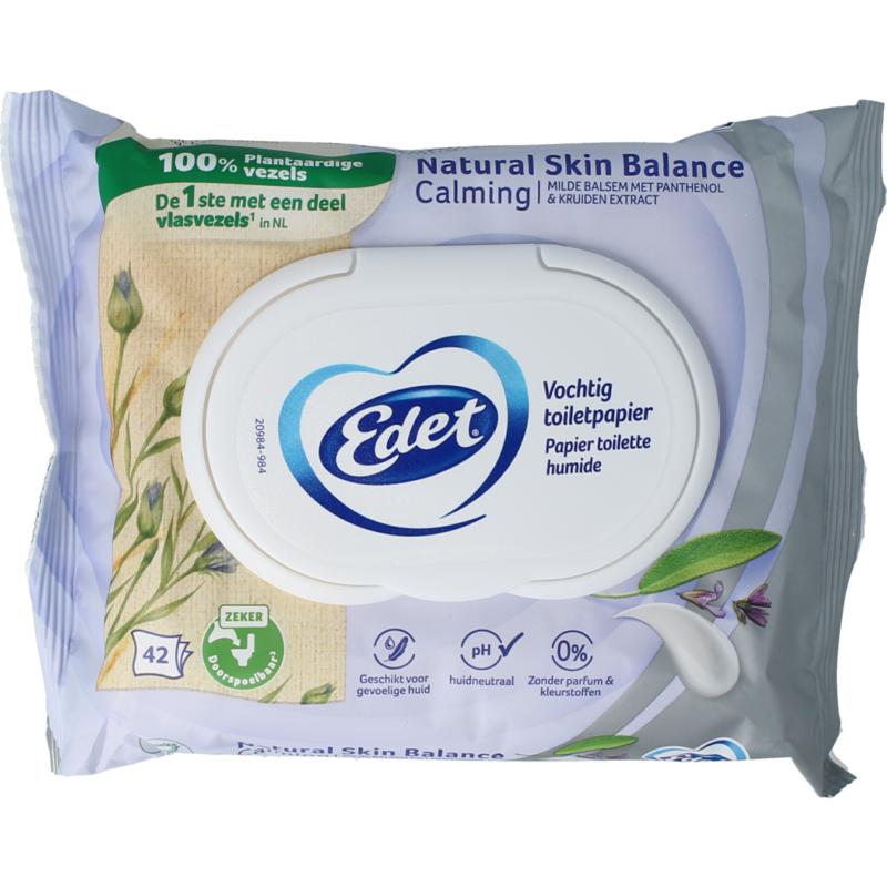 Edet Vochtig Toiletpapier Natural Skin
