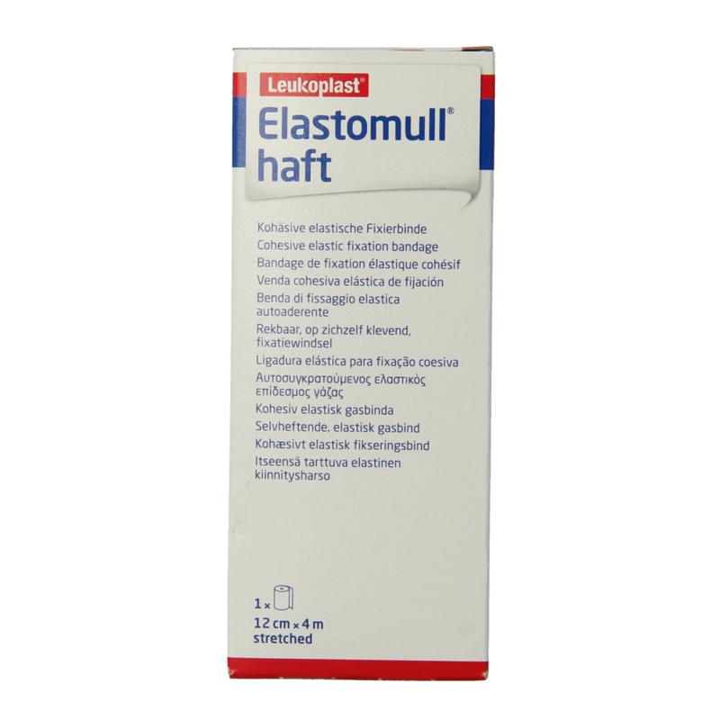 Elastomull Fixatiewindsel Haft 4M X 12Cm 45474