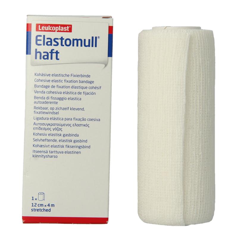 Elastomull Fixatiewindsel Haft 4M X 12Cm 45474