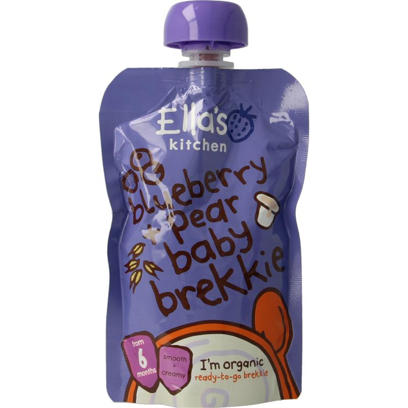 Ella's Kitchen Baby Bosbessen Ontbijtje 6+ Maanden Bio
