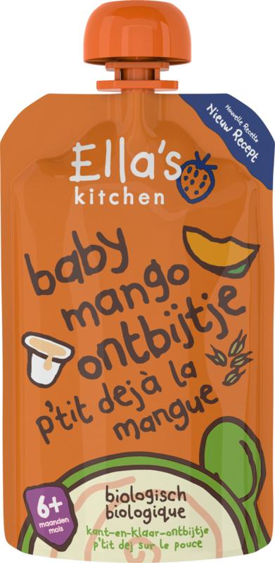 Ella's Kitchen Baby Ontbijtje Mango 6+ Maanden Bio