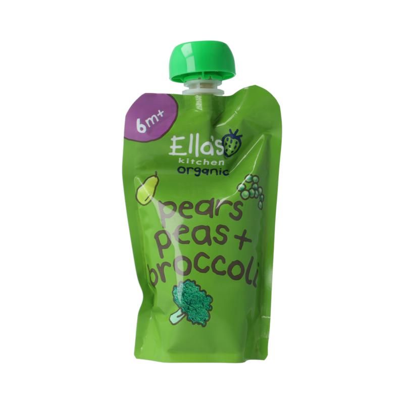 Ella's Kitchen Broccoli Pears And Peas 4+ Maanden Bio