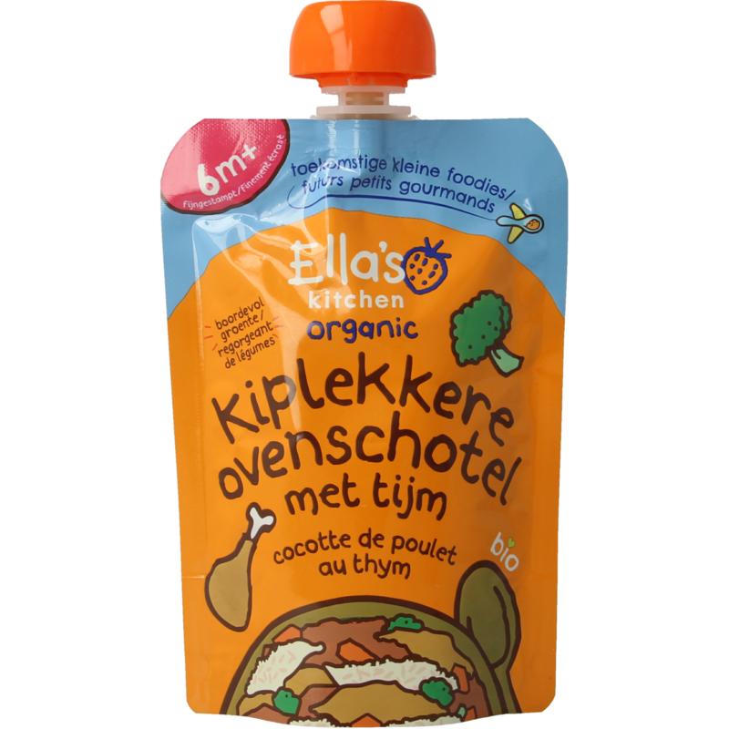 Ella's Kitchen Kiplekkere Ovenschotel Tijm 6+ Maanden Bio
