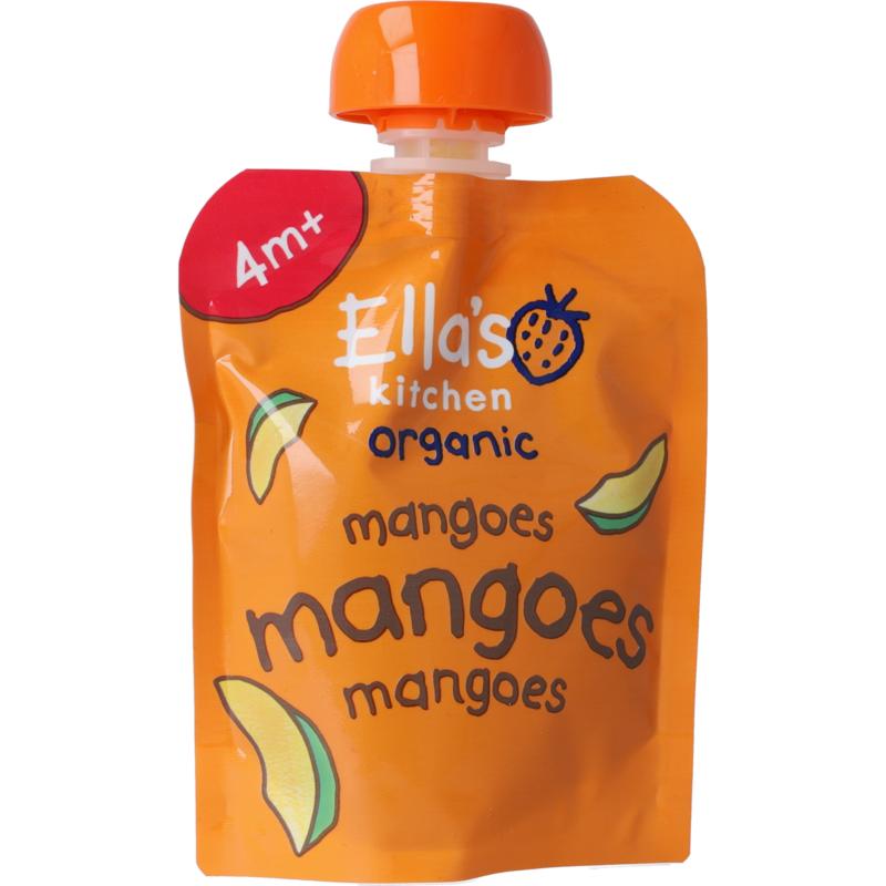 Ella's Kitchen Mango Knijpzakje 4+ Maanden Bio