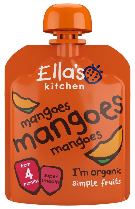 Ella's Kitchen Mango Knijpzakje 4+ Maanden Bio