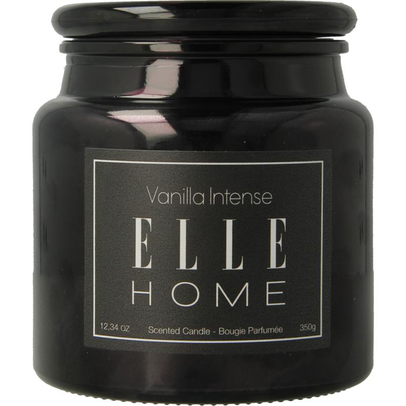 Elle Home Vanilla Intense Candle Jar