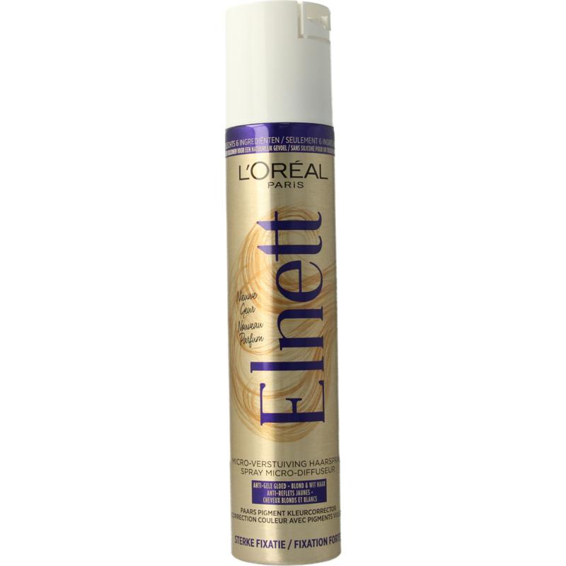 Elnett Purple Hairspray Sterke Fixatie