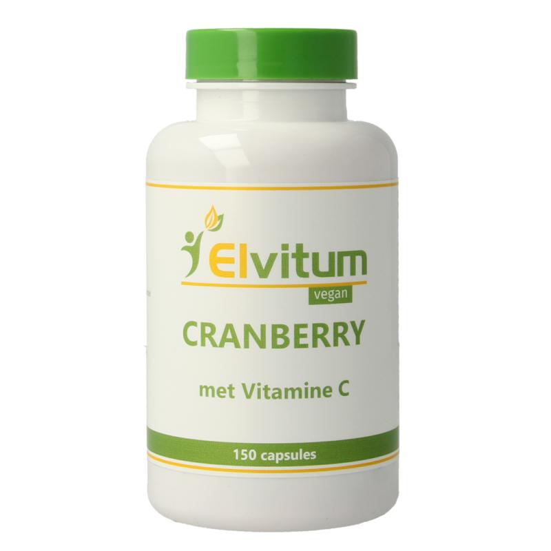 Elvitum Cranberry + 60Mg Vitamine C