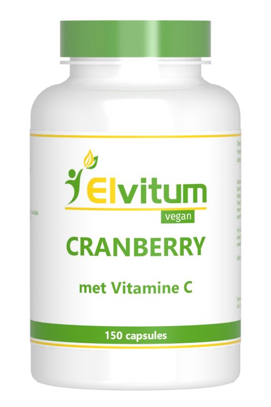 Elvitum Cranberry + 60Mg Vitamine C