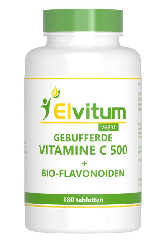Elvitum Gebufferde Vitamine C 500Mg