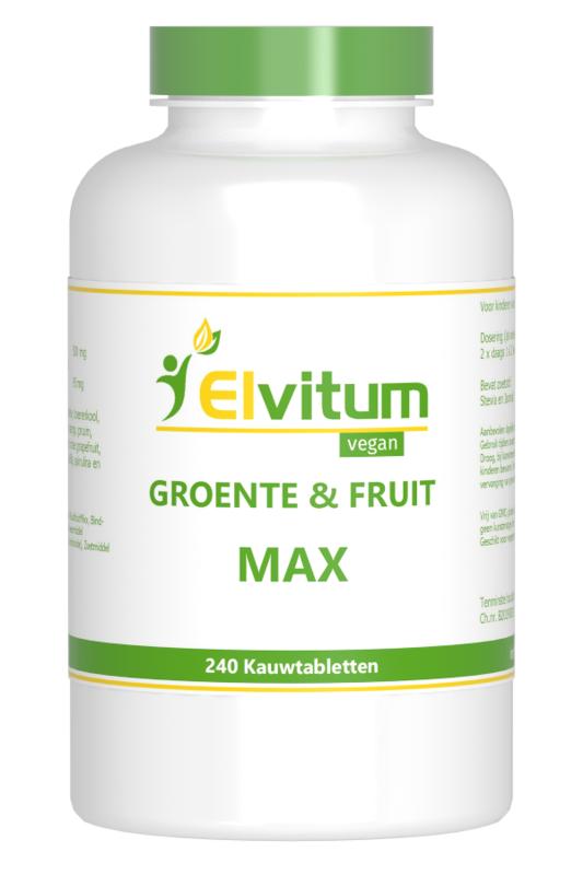 Elvitum Groente En Fruit Max