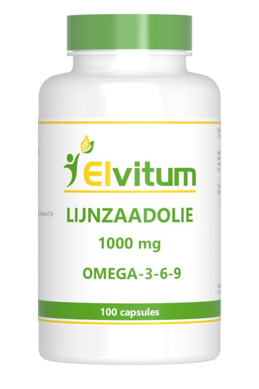 Elvitum Lijnzaadolie Omega 3-6-9