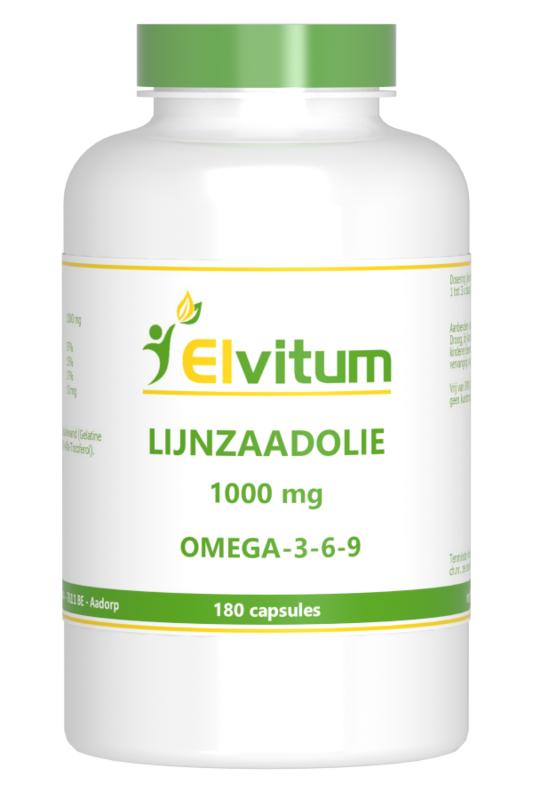 Elvitum Lijnzaadolie Omega 3 6 9
