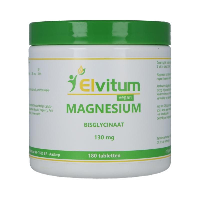 Elvitum Magnesium (Bisglycinaat) 130Mg