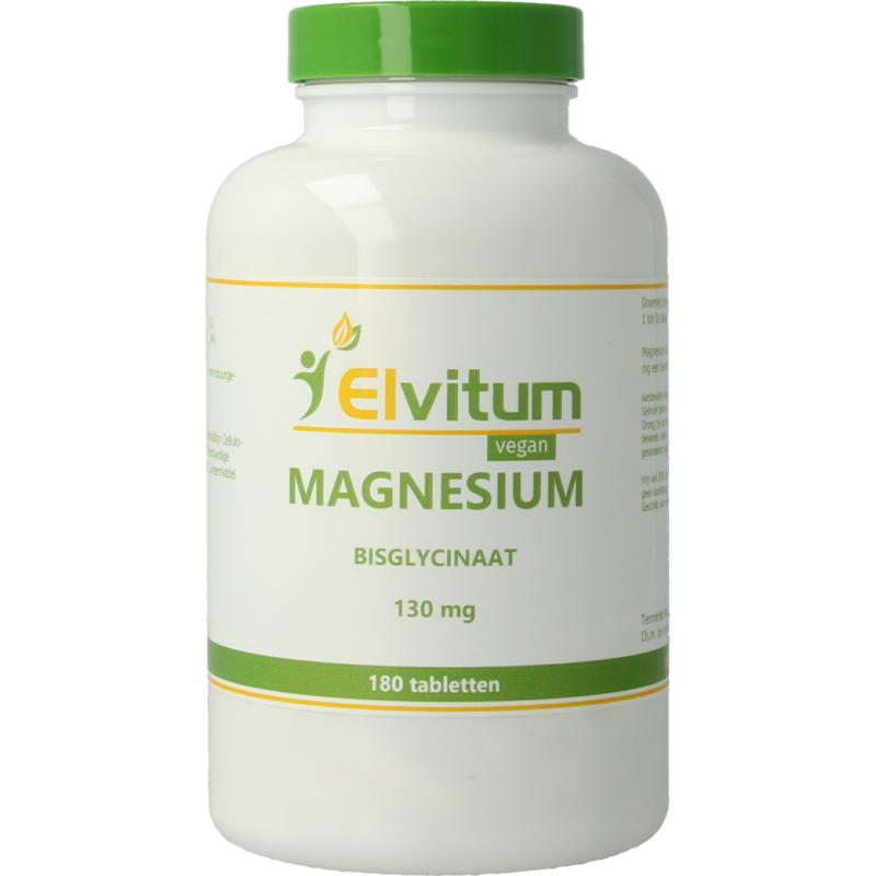 Elvitum Magnesium (Bisglycinaat) 130Mg
