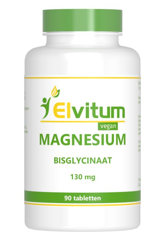 Elvitum Magnesium (Bisglycinaat) 130Mg