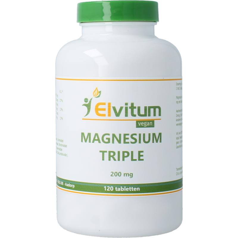 Elvitum Magnesium Triple 200Mg