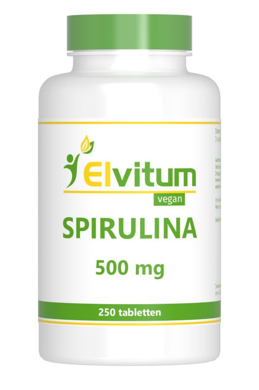 Elvitum Spirulina 500Mg