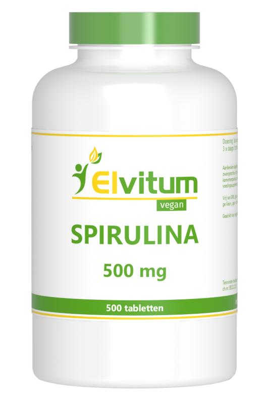 Elvitum Spirulina 500Mg