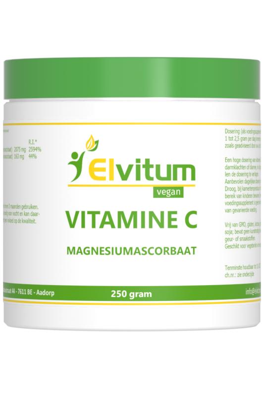 Elvitum Vitamine C Poeder Magnesiumsorbaat