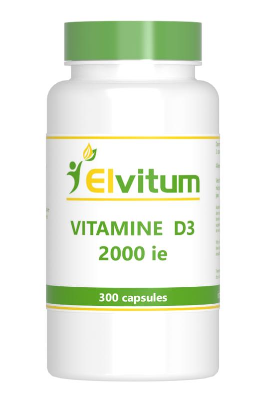 Elvitum Vitamine D3 2000Ie