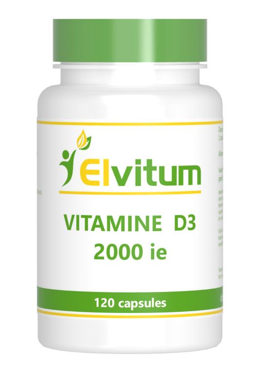 Elvitum Vitamine D3 2000Ie50mcg