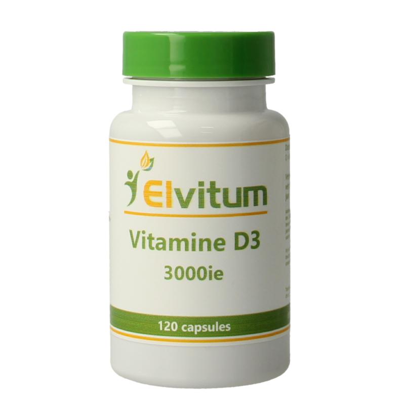 Elvitum Vitamine D3 3000Ie75mcg