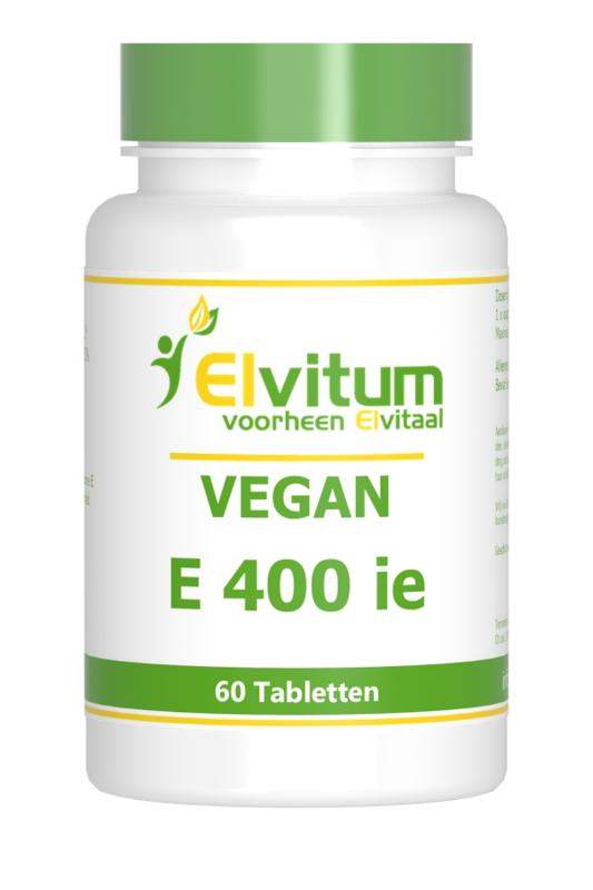 Elvitum Vitamine E400 Vegan